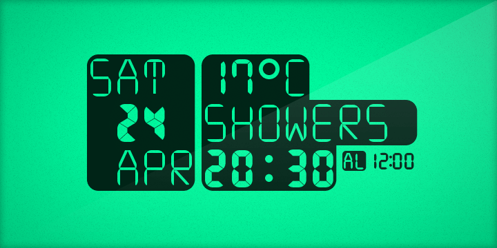 ION B Regular Font preview